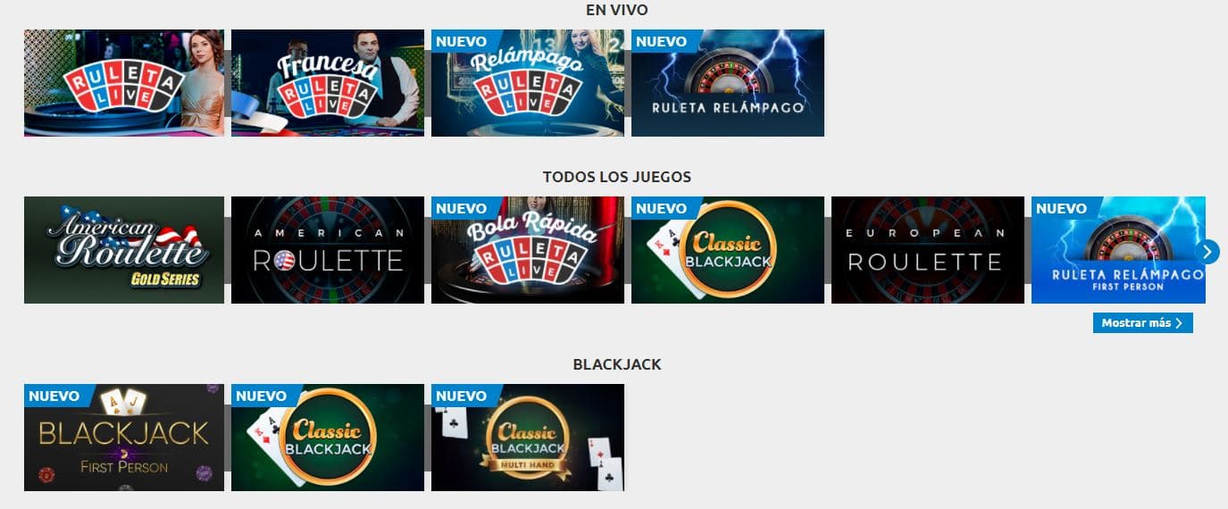 C&oacute;digo promocional Mondobets: Casino