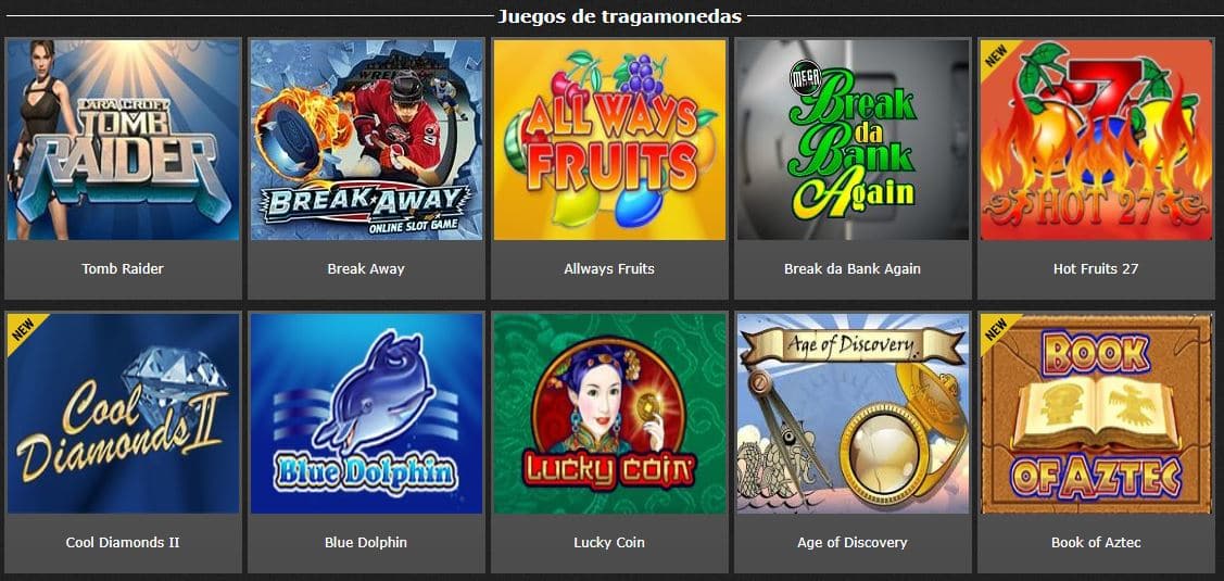 Código promocional Efbet: Juegos de tragamonedas