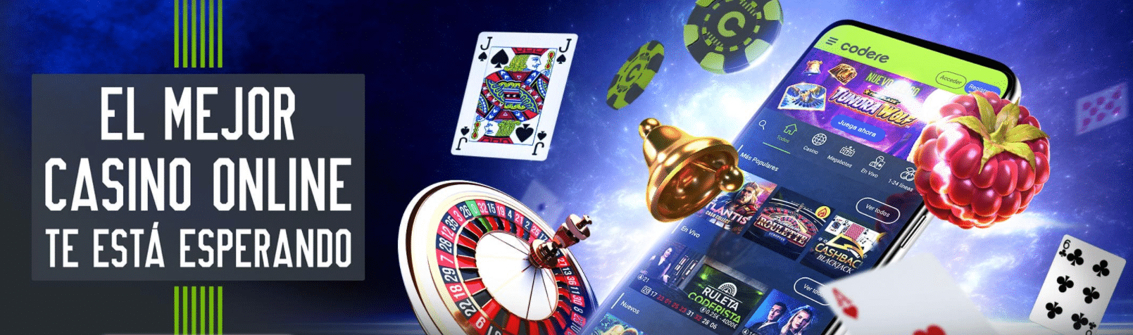 Apuesta al casino desde la aplicaci&oacute;n de Codere