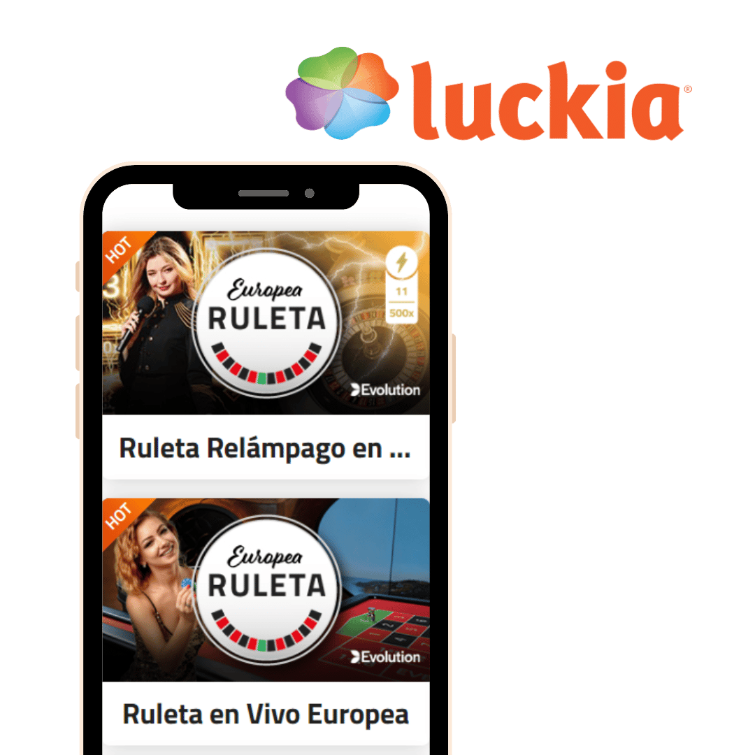 App móvil de Luckia luckia iniciar sesion
