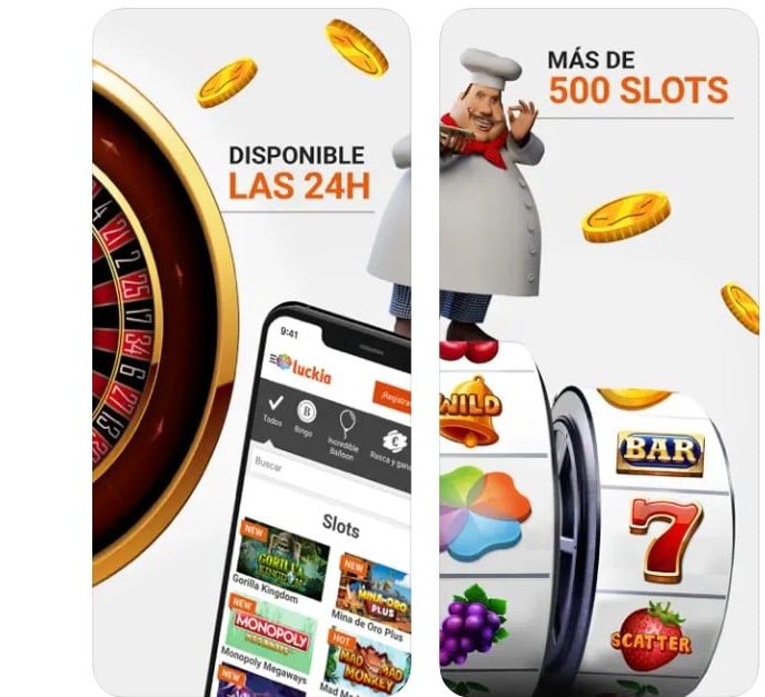 la aplicación de Luckia Descárgate la app de Luckia