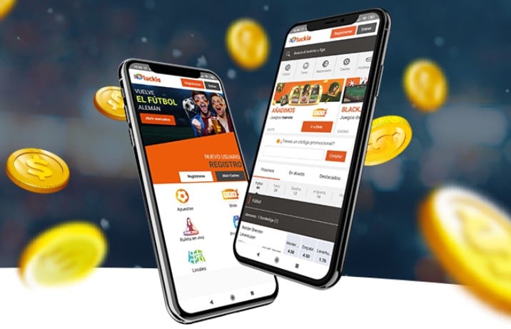 Luckia en equipos Android Luckia en equipos iOS