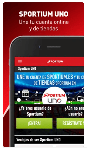 Sportium app