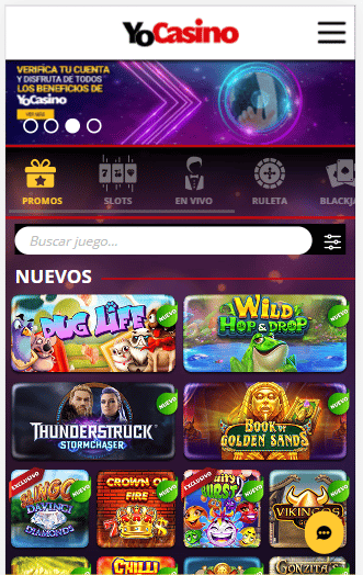 Yocasino app