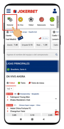 C&oacute;mo hacer un primer dep&oacute;sito en Jokerbet