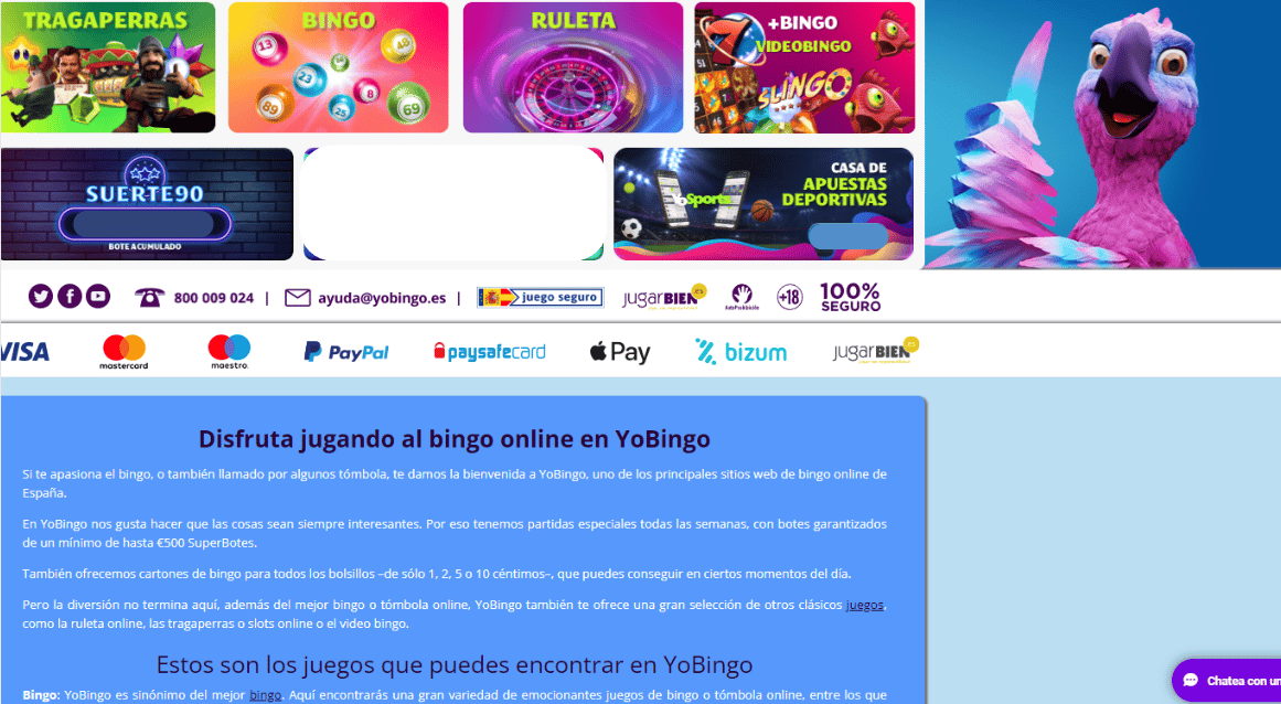 Yobingo codigo promocional