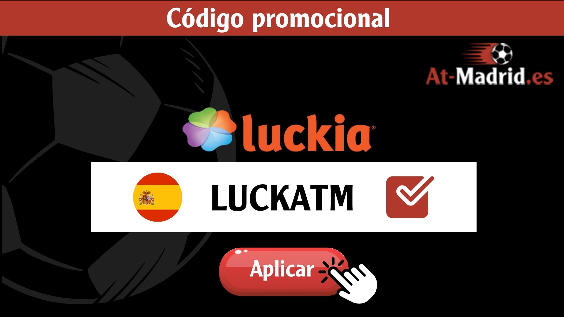 codigo promocional luckia