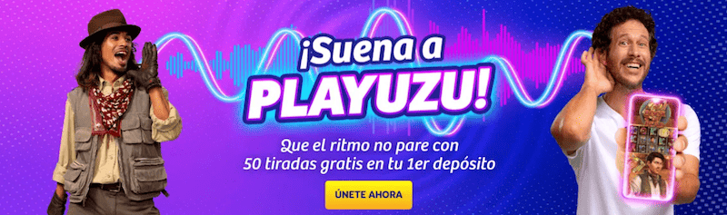 50 giros gratis con el bono Playuzu Espa&ntilde;a